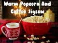 Joc Puzzle cu Popcorn și Cafea Caldă on-line