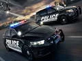 Joc Puzzle Glisant cu Mașini de Poliție on-line