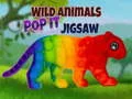 Joc Animale Sălbatice Pop It Puzzle on-line