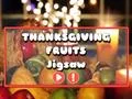 Joc Puzzle cu fructe de Ziua Mulțumirii on-line
