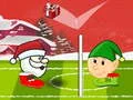 Joc Fotbal de iarnă pe capul lui Moș Crăciun on-line