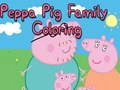 Joc Colorarea Familiei Peppa Pig on-line Joc Colorarea Familiei Peppa Pig on-line