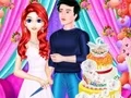 Joc Tort de nuntă pentru fata sirenă on-line
