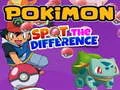 Joc Pokémon Găsește diferențele on-line