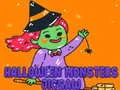 Joc Puzzle cu Monștri de Halloween on-line