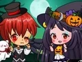 Joc Cuplul Chibi de Halloween on-line Joc Cuplul Chibi de Halloween on-line