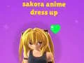 Joc Sakora: Îmbrăcăminte Anime on-line