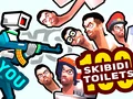 Joc Tu împotriva 100 Toaletelor Skibidi on-line Joc Tu împotriva 100 Toaletelor Skibidi on-line