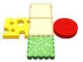 Joc Puzzle cu Pliaje de Burger on-line Joc Puzzle cu Pliaje de Burger on-line