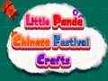 Joc Micul Panda Meșteșuguri Chinezesc de Festival on-line