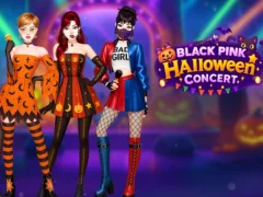 Joc Concert de Halloween Roz Negru on-line