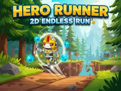 Joc Hero Runner 2D Endless Run on-line