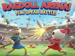Joc Ragdoll Arena! Luptă distractivă cu sulița! on-line