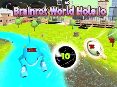 Joc Brainrot World Hole io on-line