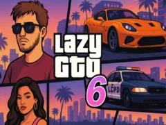Joc Lazy GTO 6 on-line Joc Lazy GTO 6 on-line