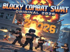 Joc Blocky Combat Swat Original 2026 on-line