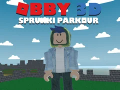 Joc OBBY 3D Sprunki Parkour on-line