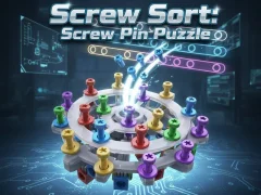 Joc Screw Sort: Screw Pin Puzzle on-line