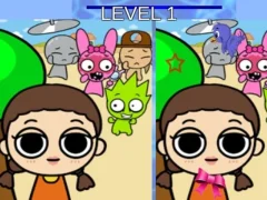 Joc Diferența jocului Sprunki și Squid on-line Joc Diferența jocului Sprunki și Squid on-line