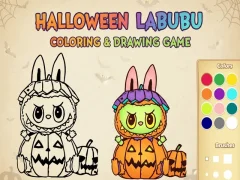 Joc Joc de colorat și desen de Halloween Labubu on-line Joc Joc de colorat și desen de Halloween Labubu on-line
