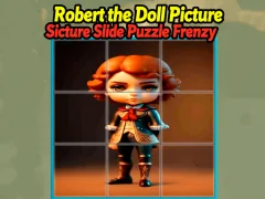 Joc Robert the Doll Picture Slide Puzzle Frenzy on-line