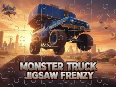 Joc Monster Truck Jigsaw Frenzy on-line
