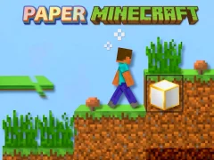 Joc Minecraft de hârtie on-line