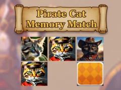 Joc Memoria memoriei pisicii pirate on-line