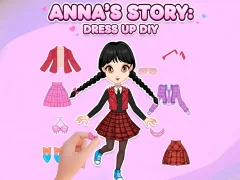 Joc Povestea Annei: Dress Up DIY on-line