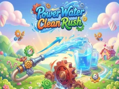 Joc Power Water Clean Rush on-line