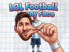 Joc LOL Fotbal Funny Face on-line