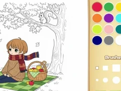Joc Carte de colorat confortabil pentru copii on-line