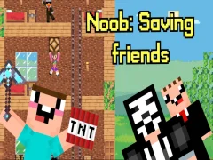 Joc Noob: Salvarea prietenilor on-line