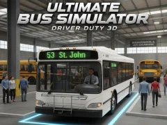 Joc Ultimate Bus Simulator Driver Duty 3D on-line