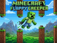 Joc Minecraft Flappy Creeper on-line