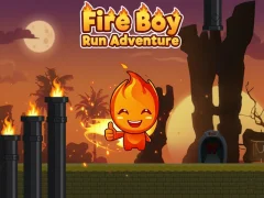Joc Fire Boy Run Adventure on-line