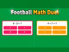 Joc Duel de fotbal la matematică on-line