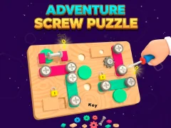 Joc Puzzle cu șuruburi de aventură on-line