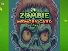 Joc Card de memorie Zombie pentru copii on-line