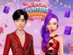 Joc K-Pop Hunters Valentine Style on-line