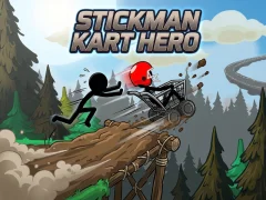 Joc Stickman Kart Hero on-line