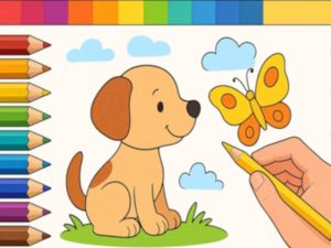 Joc Desenați cu creioane de colorat! on-line