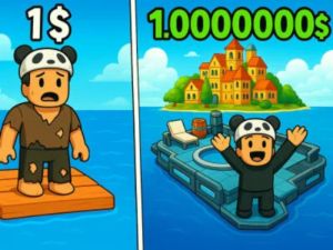 Joc Roblox: Tycoon Raft on-line