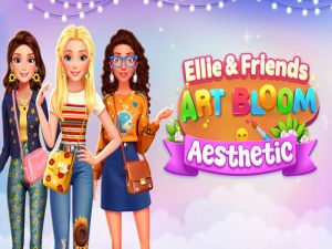 Joc Ellie și Friends Art Bloom estetic on-line