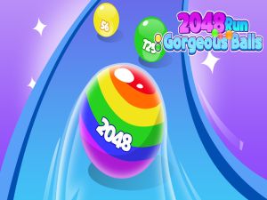 Joc 2048 rulează bile superbe on-line