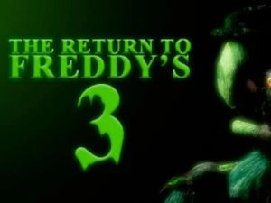 Joc Întoarcerea la Freddy's 3 on-line