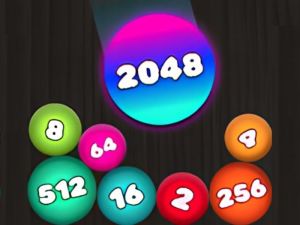Joc 2048 Puzzle: conectați bilele on-line