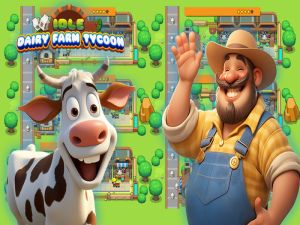 Joc Tycoon fermă de lapte inactiv on-line