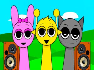 Joc Sprunki Monster Music Beats on-line