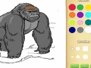 Joc Cartea de colorat pentru animale de grădină zoologică pentru copii on-line